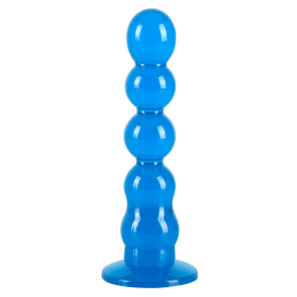 Harnais avec 3 Godes STRAP-ON TRICOLOR 17 x 4.5cm 2