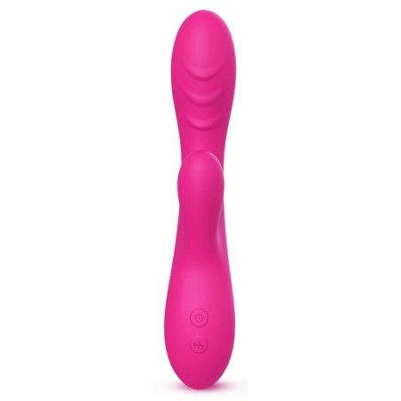 Vibro Rabbit chauffant SPARK 22cm Rose