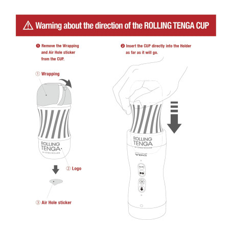 Kit Succion et Rotation TENGA VACUUM GYRO ROLLER
