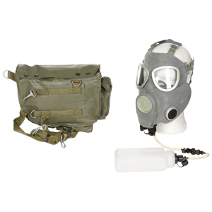Masque à gaz polonais MP48 avec Filtre et Bouteille