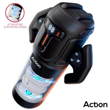 Masturbateur automatique ZYON | Poussées et Rotation