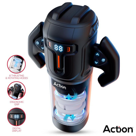 Masturbateur automatique ZYON | Poussées et Rotation