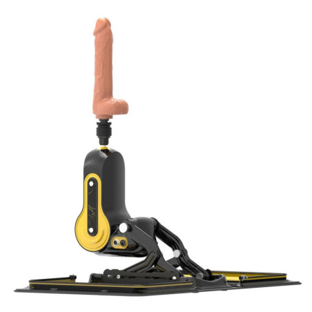 Sex Machine portable FUCK BAG avec valise noire-jaune