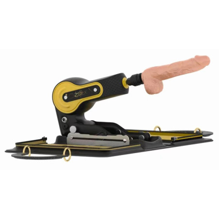 Sex Machine portable FUCK BAG avec valise noire-jaune