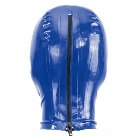 Cagoule en Latex TEXIE Bleu