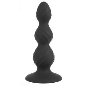Plug anal BOLFI de Black Mont 13 x 4 cm Noir