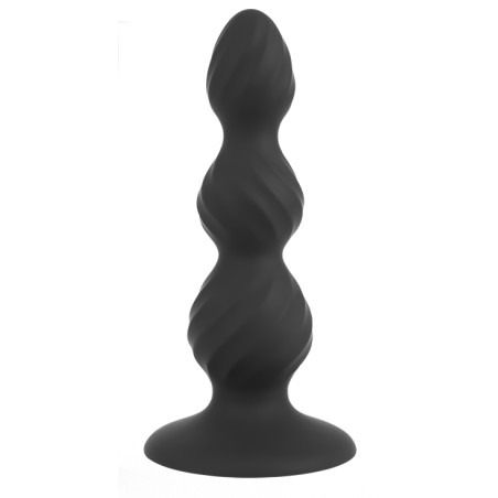 Plug anal BOLFI de Black Mont 13 x 4 cm Noir