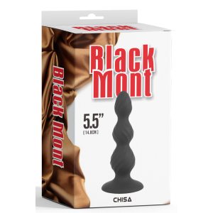 Plug anal BOLFI de Black Mont 13 x 4 cm Noir