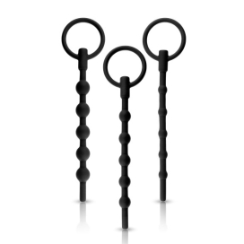 Lot de 3 Tiges d'urètre KNOT-KNOT 12 cm et Diamètre 7-12 mm