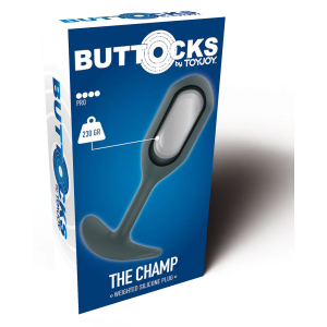 Plug lesté THE CHAMP 230gr de Buttocks