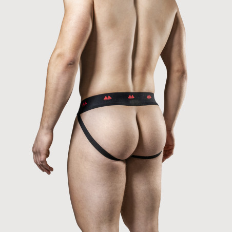 Jockstrap REV2 Noir Rouge