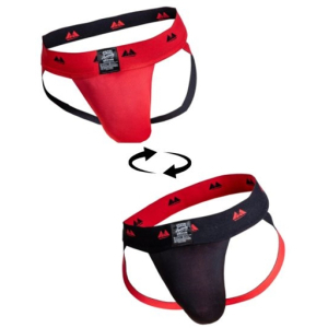 Jockstrap REV2 Noir Rouge