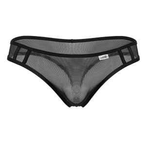 String Transparent PARVATI Noir