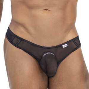 String Transparent PARVATI Noir