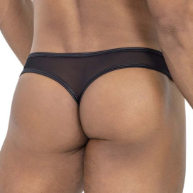 String Transparent PARVATI Noir 2