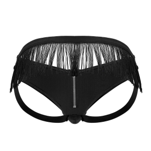 Jockstrap à Franges YUELAO Noir Effet