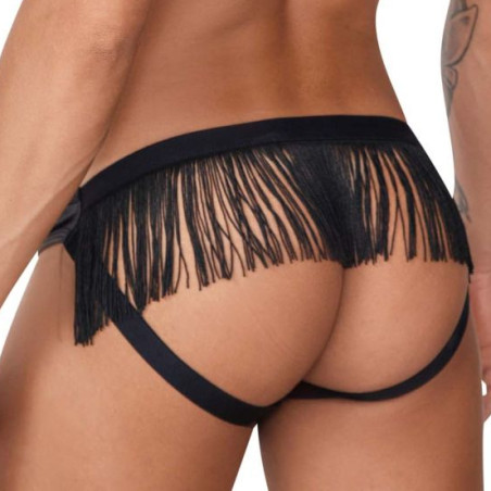 Jockstrap à Franges YUELAO Noir Effet