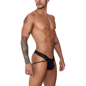 String Sexy Dentelle RATI Noir