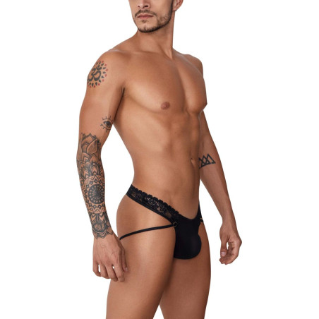 String Sexy Dentelle RATI Noir