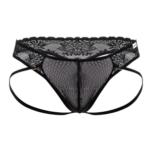 String Sexy Dentelle RATI Noir