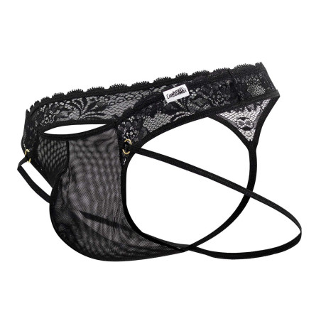 String Sexy Dentelle RATI Noir