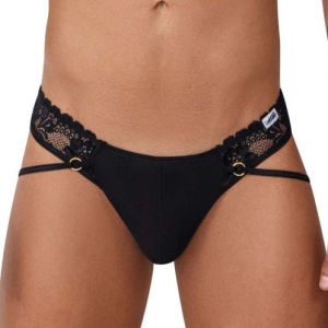String Sexy Dentelle RATI Noir