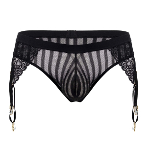 String Porte-Jarretelles TURAN Noir