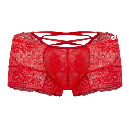 Shorty en Dentelle VENO Rouge