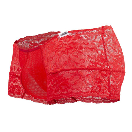 Shorty en Dentelle VENO Rouge