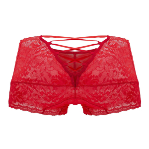 Shorty en Dentelle VENO Rouge