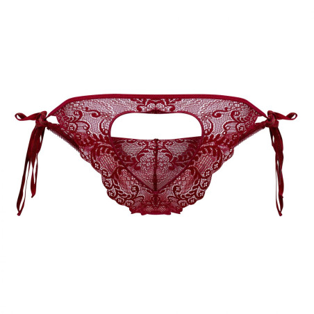 Bikini Dentelle Coeur NINSUN Bordeaux