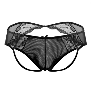 Jockstrap Dentelle LILITH Noir Dentelle