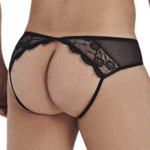 Jockstrap Dentelle LILITH Noir Dentelle