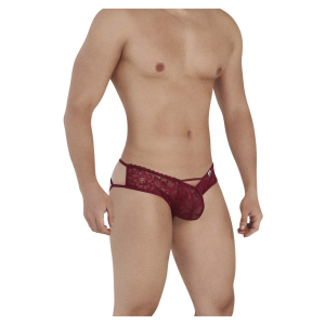 Jockstrap Noeud FRIGG Bordeaux Transparent
