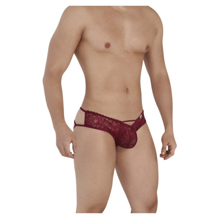 Jockstrap Noeud FRIGG Bordeaux Transparent