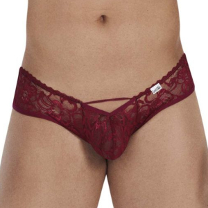 Jockstrap Noeud FRIGG Bordeaux Transparent