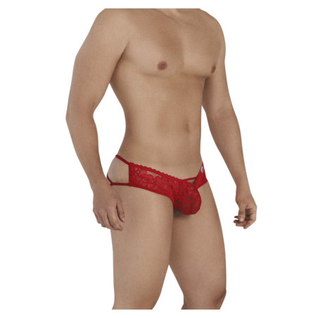 Jockstrap Noeud FRIGG Rouge Dentelle