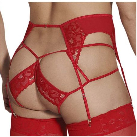Porte-Jarretelles Jockstrap PINGA Rouge