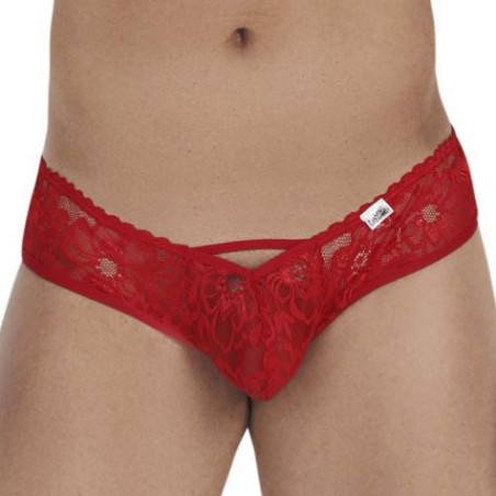 Jockstrap Noeud FRIGG Rouge Dentelle