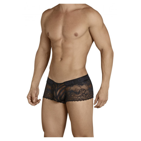 Boxer Dentelle KYBELE Noir Transparent
