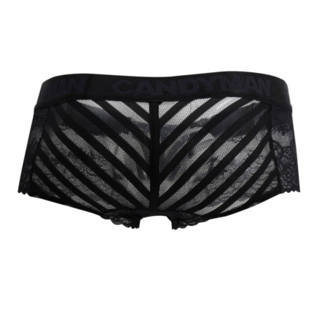 Boxer Dentelle KYBELE Noir Transparent