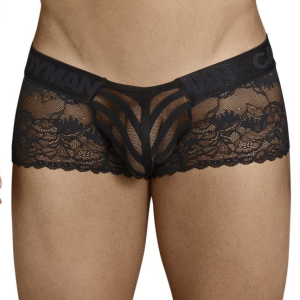Boxer Dentelle KYBELE Noir Transparent