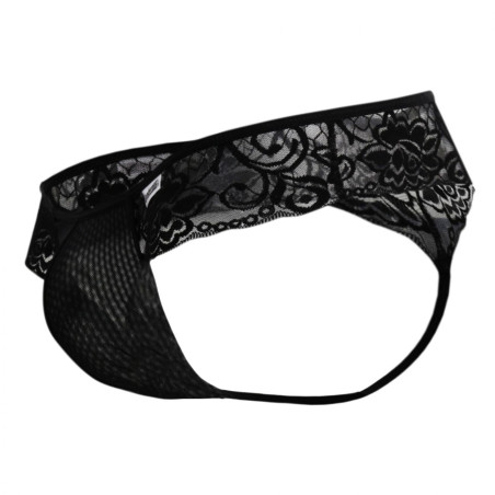 String Dentelle TEOLT Noir Transparent