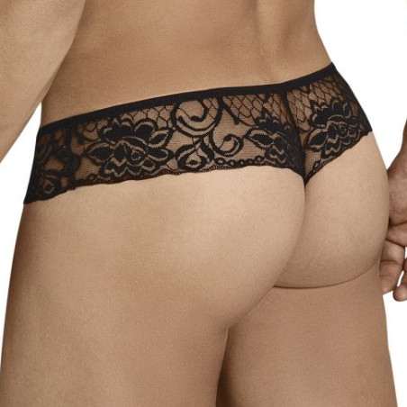 String Dentelle TEOLT Noir Transparent