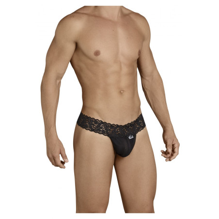 String Dentelle MACOG Noir