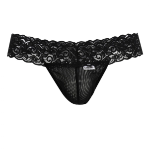String Dentelle MACOG Noir