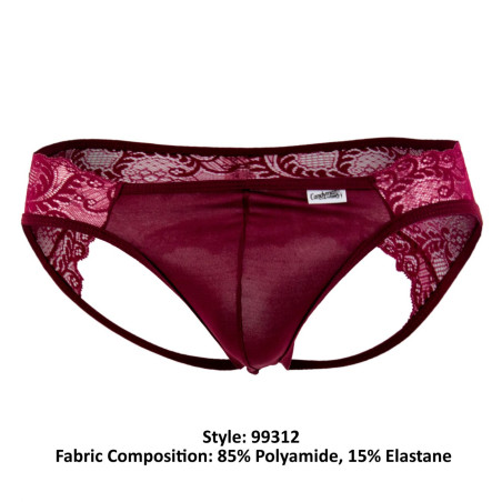 Jockstrap Dentelle XOCHI Bordeaux