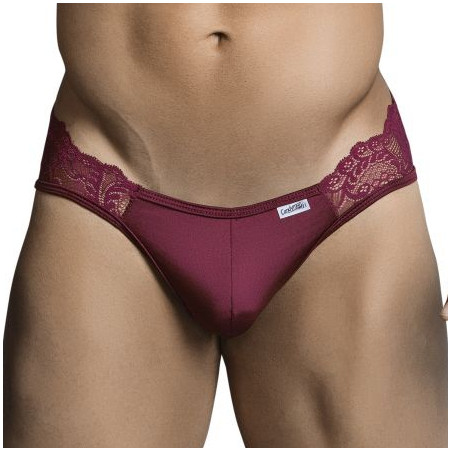 Jockstrap Dentelle XOCHI Bordeaux
