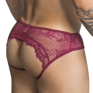 Jockstrap Dentelle XOCHI Bordeaux