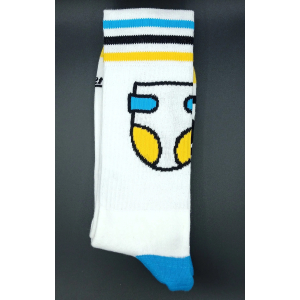 Chaussettes Sk8erboy DIAPER Blanches